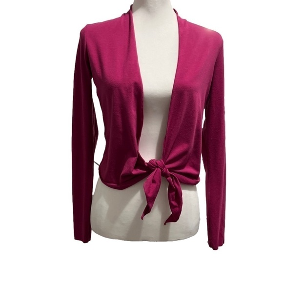 PrAna Open Waterfall Knit Cardigan Purple Long Sleeve Top. XS - Picture 1 of 4